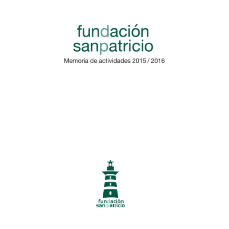 Fundación San Patricio - Memoria de Actividades - 2015-2016