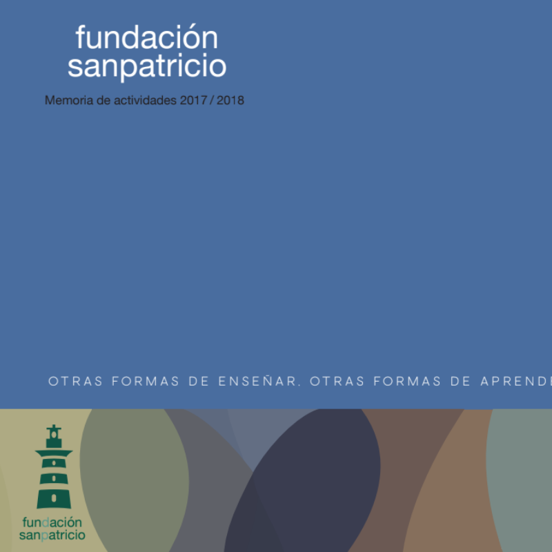 Fundación San Patricio - Memoria de Actividades - 2017 -2018